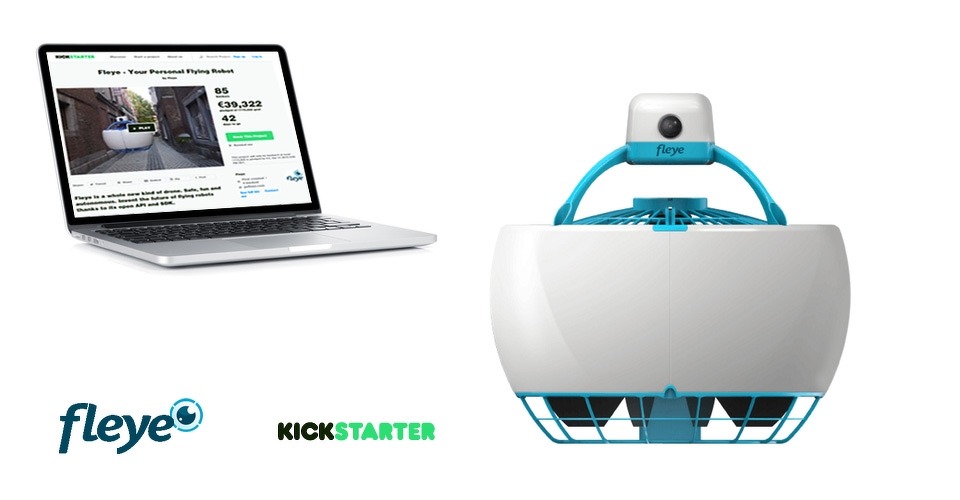 fleye kickstarter drone autonomous ball