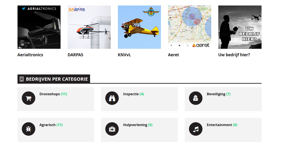 Drones.nl lanceert ultiem drone-platform