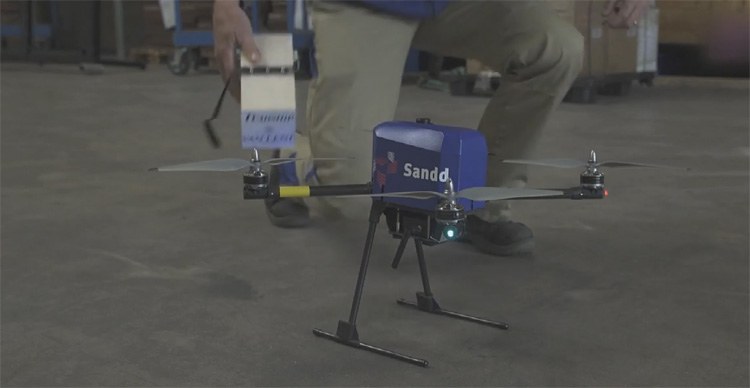 Postbedrijf Sandd test inzet drones voor pakketbezorging