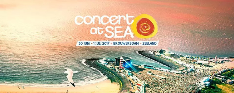 Verbod op drones bij Concert at Sea 2017